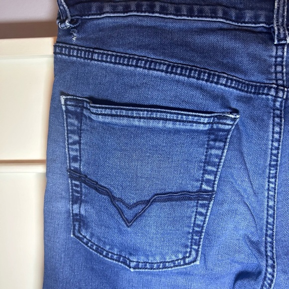 Diesel trompe l'oeil jean sweatpants - Picture 13 of 16